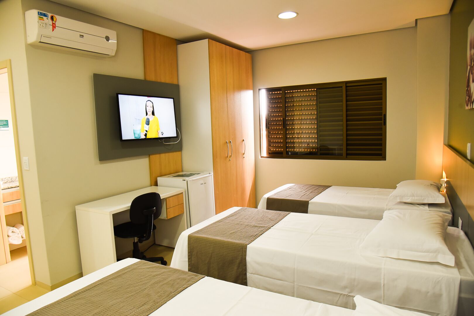 Superior Triple Room | Minibar, desk, laptop workspace, free WiFi
