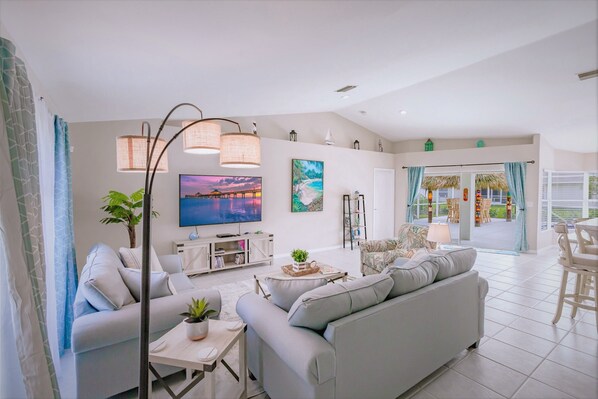 Smart TV, Netflix, bocina smart y servicios de streaming 