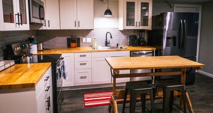 Spacious basement with brand new kitchen