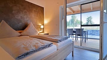 2 Schlafzimmer, Zimmersafe, Reisekinderbett, kostenloses WLAN