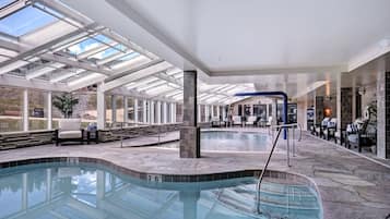 Piscine couverte, piscine chauffée