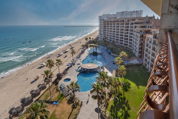 Una piscina riscaldata