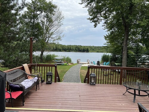Serene- lakefront- pet friendly house near Kalahari - Jim Thorpe - Ski Resorts