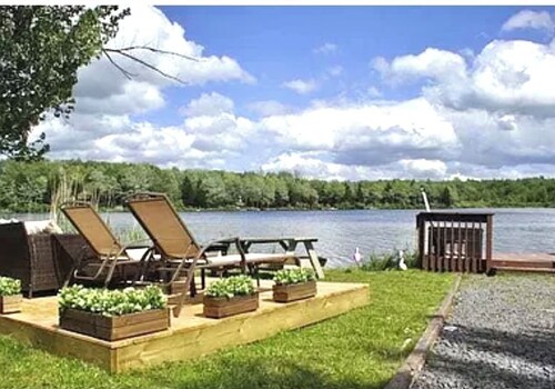 Serene- lakefront- pet friendly house near Kalahari - Jim Thorpe - Ski Resorts