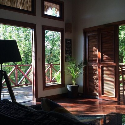 Tuani Lodge offers an affordable and unique experience of lodging in the wild.