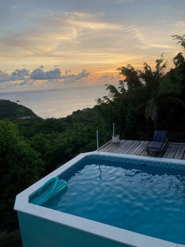 Alberca al aire libre 