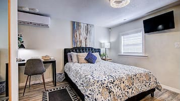 1 chambre, bureau, fer et planche à repasser, Wi-Fi gratuit