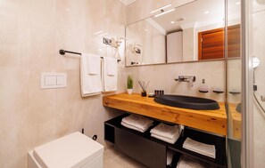 Shower, hair dryer - Lovely apartment in Crikvenica with sauna (Crikvenica)