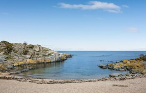 Tæt på stranden