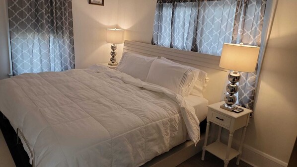 1 室のベッドルーム、WiFi、ベッドシーツ