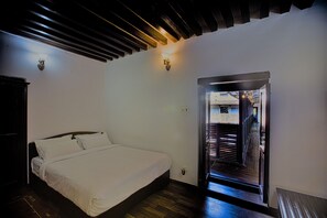 Deluxe Double Room | Premium bedding, free WiFi, bed sheets - Hukum Darbar Restaurant & Hotel (Kathmandu)