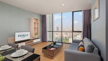 Suite Supérieure, 2 chambres | Coffres-forts dans les chambres, fer et planche à repasser