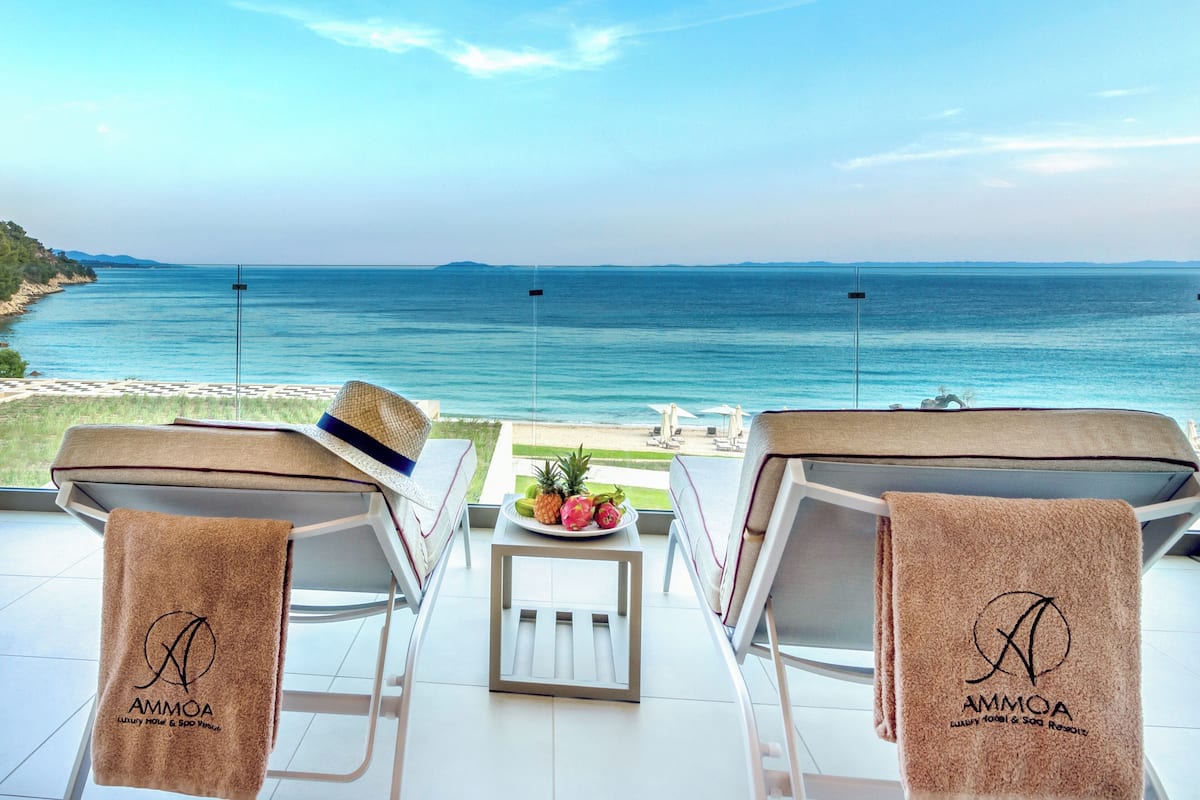 Panorama Suite Seafront | 1 間臥室、迷你吧、客房內保險箱、書桌