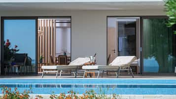 Pavillion, 2 Bedroom, Private Pool | Terrace/patio