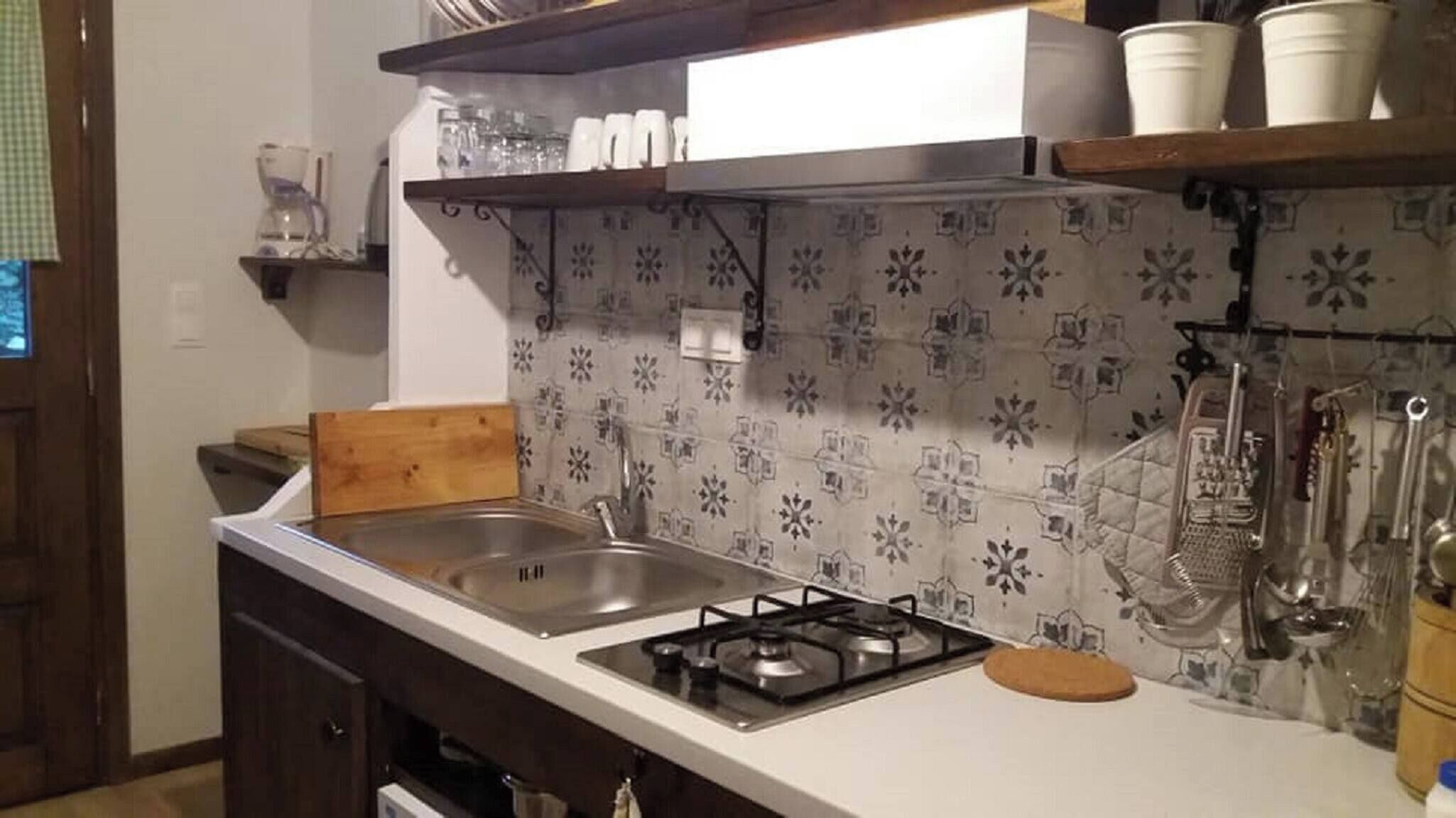 Apartment, 2 Bedrooms, Smoking, Balcony | Dapur peribadi