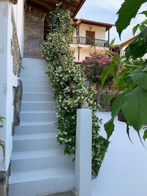Apartment, 2 Bedrooms, Smoking, Balcony | Property grounds - Beautiful Petrino 1880 (Sithonia)
