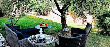 Condo, 2 Bedrooms, Patio, Garden View | Terrace/patio