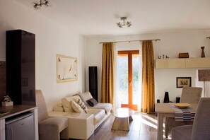 Apartamento, 1 quarto, para fumantes, terraço | Lounge