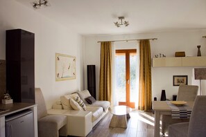 apartman, 1 hálószobával, dohányzó, terasz | Lounge