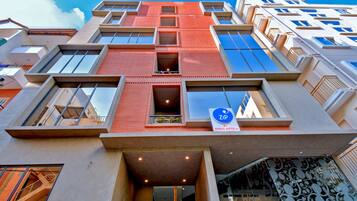 Voorkant van accommodatie