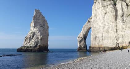 L'aiguille creuse : Very bright 50m from the sea - 40m2 - 6 pers max
