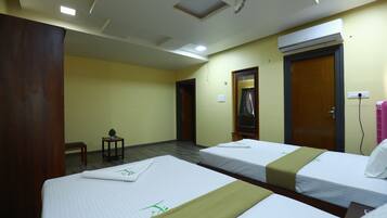 Premium bedding, free WiFi, bed sheets