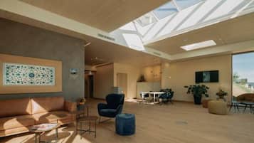 Sala de estar en el lobby