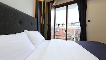 华丽套房, 海景 | 1 多间卧室、客房内保险箱、遮光窗帘、隔音