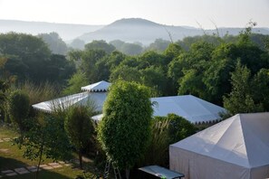 Blick auf den Garten