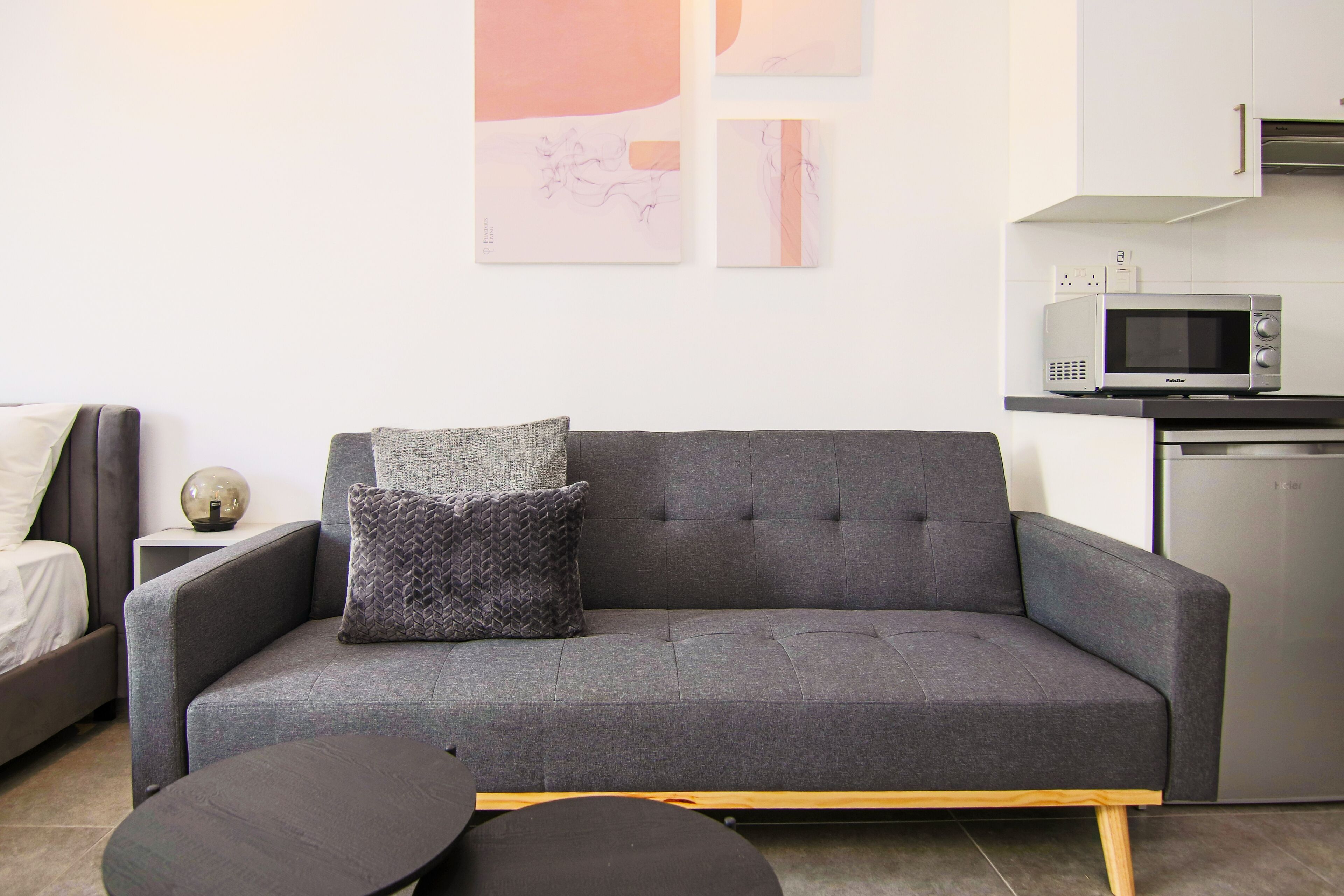 Luxe studio | Uitzicht vanuit de kamer