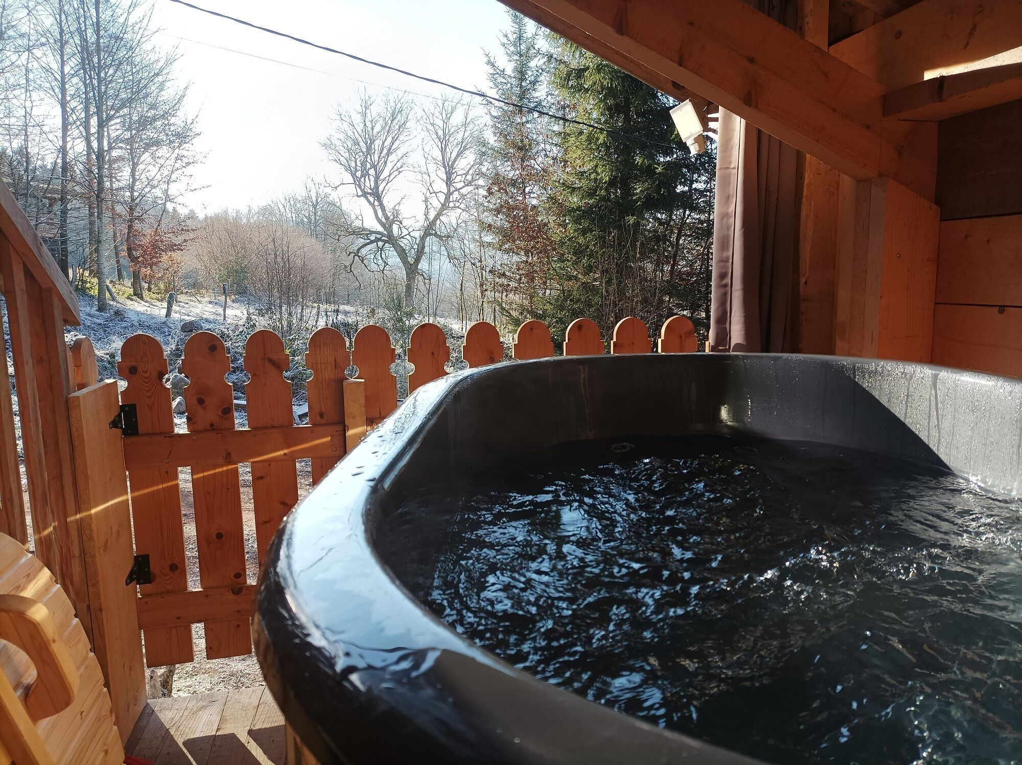 Bain à remous extérieur