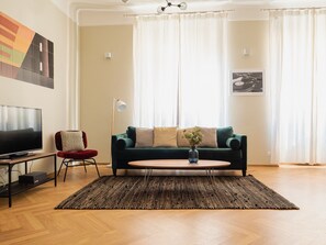 Deluxe-Apartment | Wohnbereich