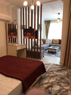 1 Schlafzimmer, Schreibtisch, Bügeleisen/Bügelbrett, kostenloses WLAN