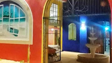 Entrada de la propiedad