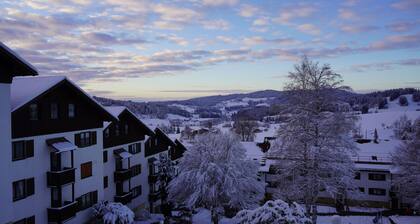 Einzimmer-Ferienwohnung im Ferienpark mit Schwimmbad