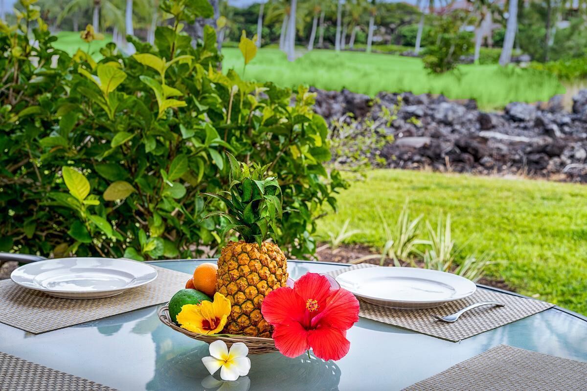 Villa, 1 King Bed (Colony Villas at Waikoloa Beach Resor) | Outdoor dining