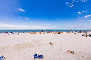 On the beach - Sand Dollar North - Beachfront View (Fort Myers Beach)