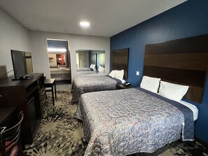 Economy Room | Iron/ironing board, free WiFi, bed sheets - Regency INN & Suites (Houston)