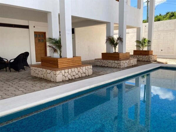 Alberca al aire libre