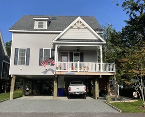 Exterior - Cozy Beach Cottage close to Bethany Beach! Dog Friendly! (Millville)