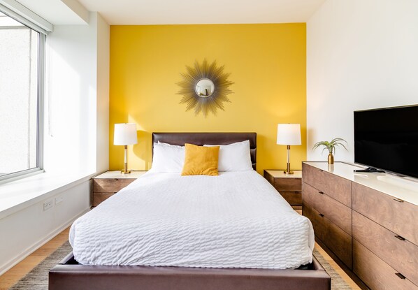 1 bedroom, iron/ironing board, free WiFi