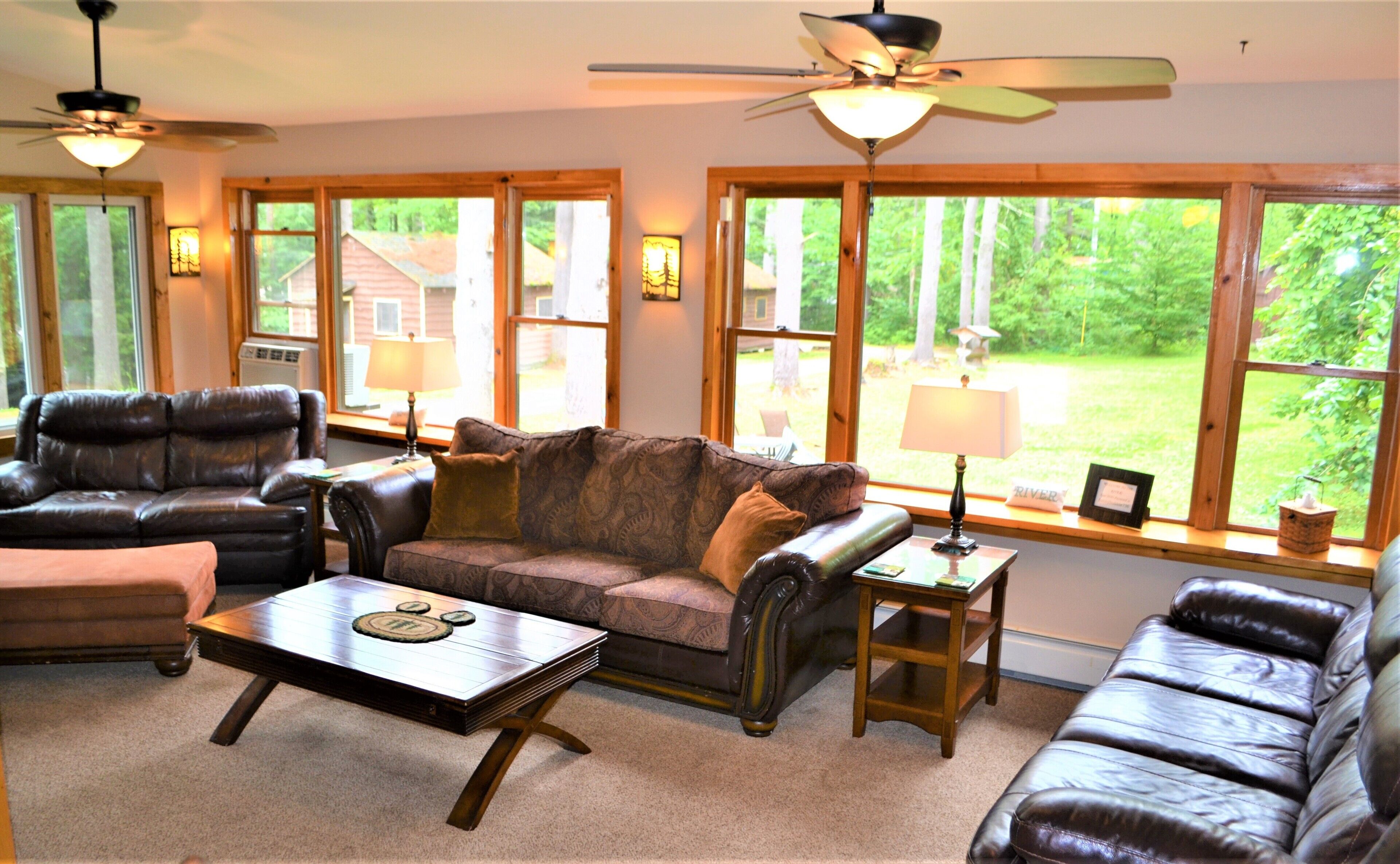 TV connectée, cheminée