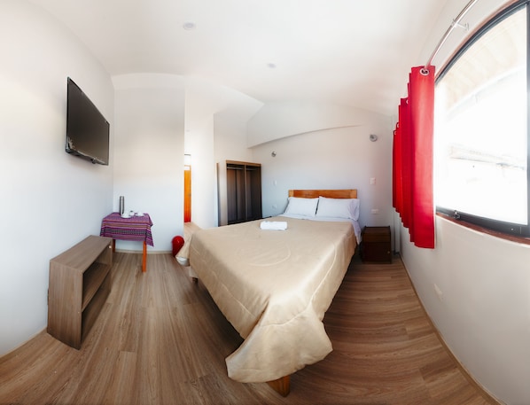 Panoramic Double Room | Iron/ironing board, free WiFi, bed sheets - Hospedaje Cochito Cusco (Cusco)