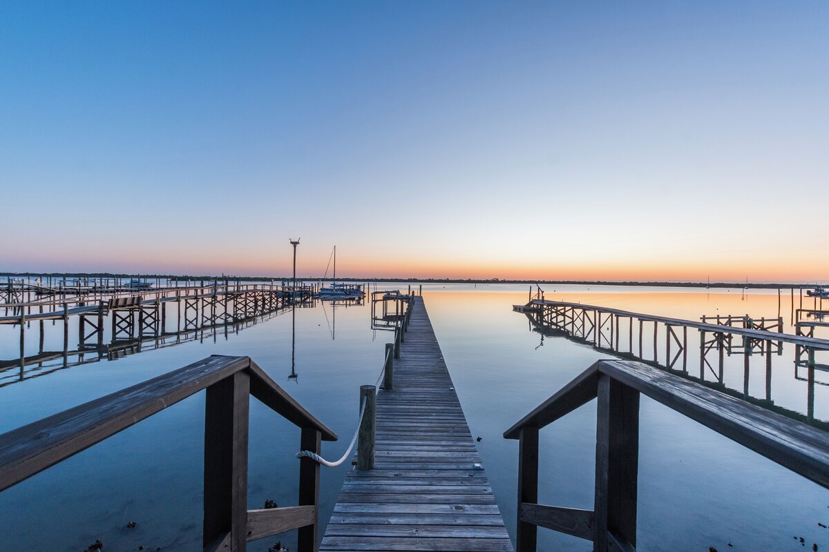 Photo 55 of Waterfront home with dock, heated pool, & spectacular views- walk/bike downtown!