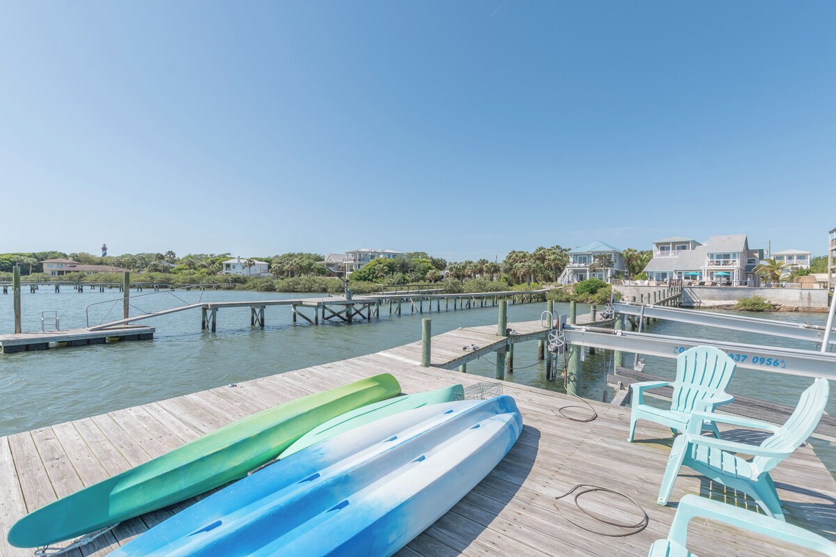 Photo 54 of Waterfront home with dock, heated pool, & spectacular views- walk/bike downtown!