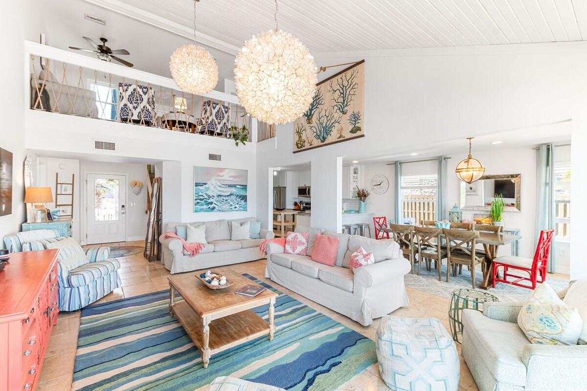 Photo 13 of Waterfront home with dock, heated pool, & spectacular views- walk/bike downtown!