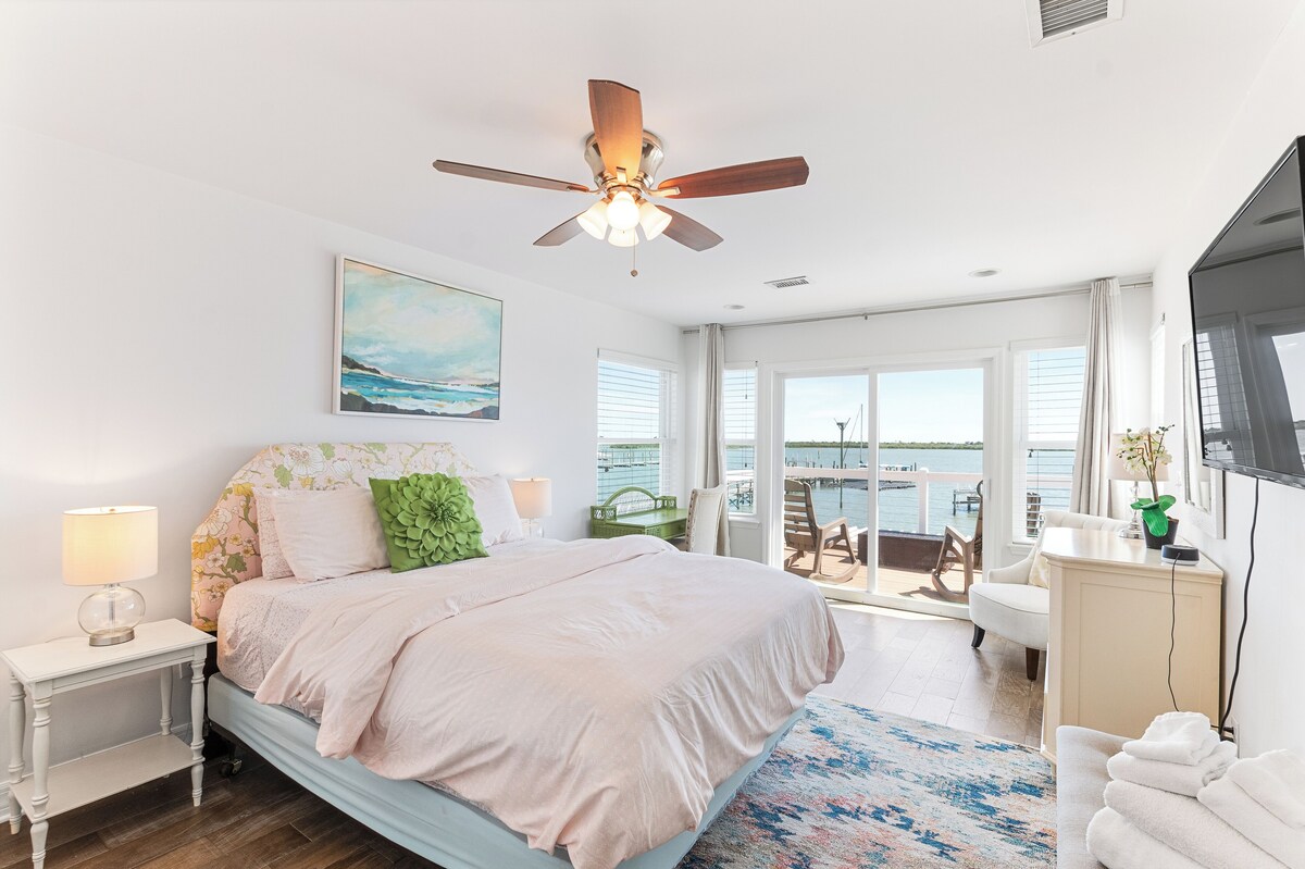Photo 32 of Waterfront home with dock, heated pool, & spectacular views- walk/bike downtown!