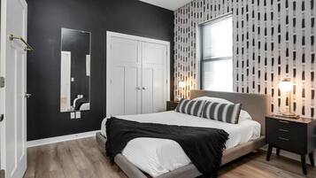 2 bedrooms, desk, iron/ironing board, free WiFi