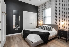 2 bedrooms, desk, iron/ironing board, free WiFi