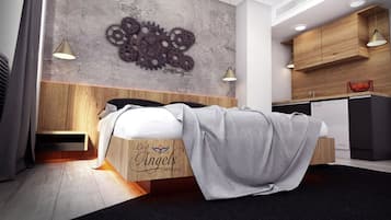 Suite Studio Premium | Bureau, Wi-Fi gratuit, draps fournis